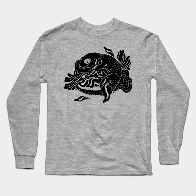 Gecko Long Sleeve T-Shirt by Signumnobilis